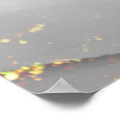 *~* Nature AP49 MOOSE Künstlerisch Forest Gold Gli Poster (Ecke)