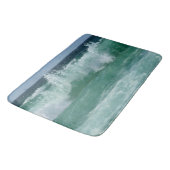 Nature Beach Waves Modernes Template groß Badematte (Schrägansicht)