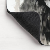 Nature Black Dog Ink Mousepad (Ecke)