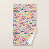 Nature Blätter Muster Pip Hooray Designer Badhandtuch Set (Handtuch)