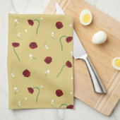 Nature Blume Küchentuch (Viertel Falte)