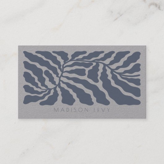 Nature Branch Minimalist Appointment Cards Terminkarte (Vorderseite)