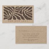 Nature Branch Minimalist Appointment Cards Terminkarte (Vorne/Hinten)