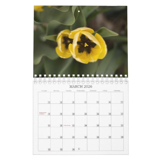 Nature Calendar Kalender (Mär 2026)