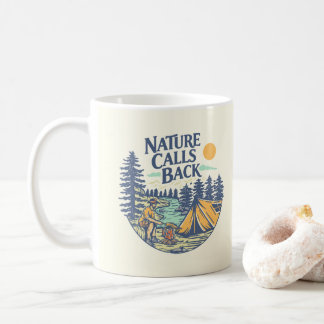Nature Calls Back Kaffeetasse
