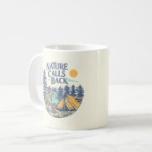 Nature Calls Back Kaffeetasse (Vorderseite Links)