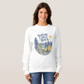Nature Calls Back Sweatshirt (Vorne ganz)