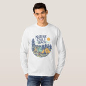 Nature Calls Back T-Shirt (Vorne ganz)