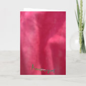 Nature Card Karte (Rückseite)