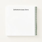 Nature Chihuahua Spiral Notebook Notizblock (Rückseite)