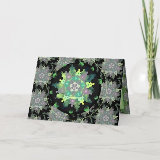 Nature Child Mandala Muster Danke Yous (Vorderseite)