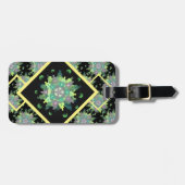 Nature Child Mandala Pattern Gepäckanhänger (Vorderseite horizontal)