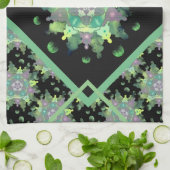 Nature Child Mandala Pattern Geschirrtuch (Gefaltet)