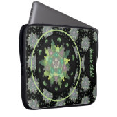 Nature Child Mandala Pattern Laptopschutzhülle (Vorne Rechts)