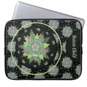 Nature Child Mandala Pattern Laptopschutzhülle (Vorderseite)