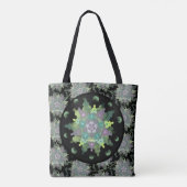 Nature Child Mandala Pattern Tasche (Rückseite)