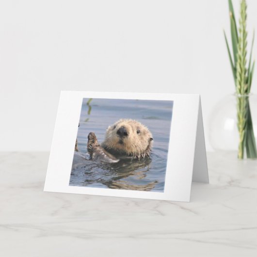 Nature Climate Note Card Dankeskarte (Vorderseite)