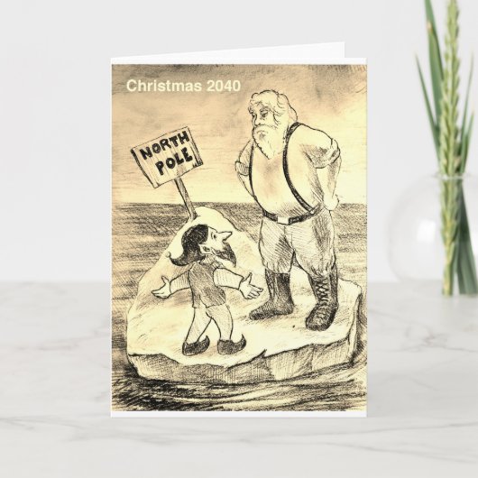 Nature Climate Note Card Dankeskarte (Vorderseite)