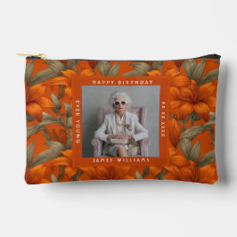 Nature Custom Lilies Flower Women Birthday Zubehörtasche