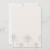 Nature danke card (Rückseite)