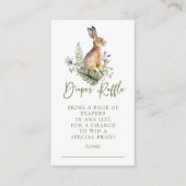 Nature Delight Bunny Diaper Umschließungskarte Begleitkarte (Vorderseite)