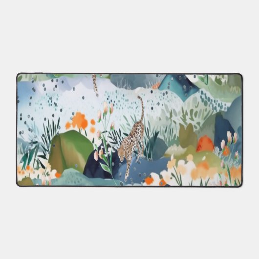 Nature Design Desk Mat mit Chita. Schreibtischunterlage (Vorderseite)