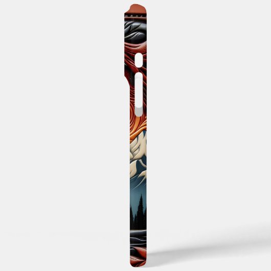 Nature Eagle Design Case-Mate iPhone Hülle (Rückseite / Links)