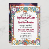 Nature Elegance & Majestic Beauty Banff Wedding - Einladung (Vorne/Hinten)