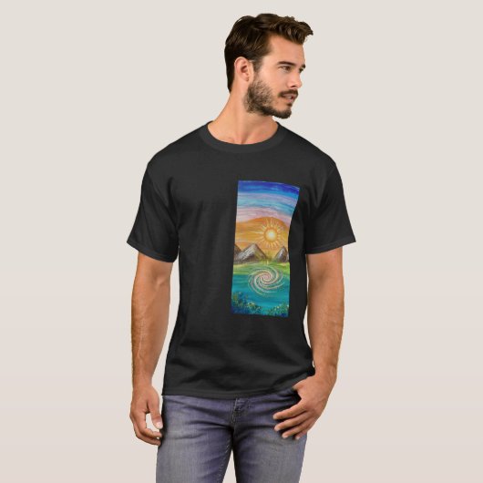 Nature energy vortex  T-Shirt (Vorne ganz)