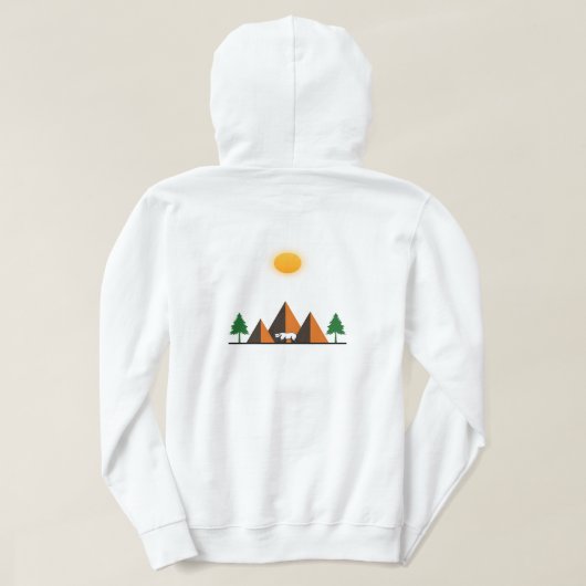 Nature Escape Women's Hoodie (Design Rückseite)