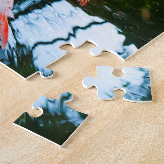 Nature Flamingo Puzzle (Seite)