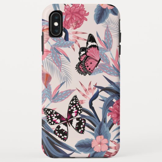 Nature Floral Fashion Case-Mate iPhone Hülle (Rückseite)