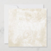 Nature Floral Hat Card (Rückseite)