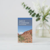 NATURE FOTO Business Card für Fotografen Visitenkarte (Stehend Vorderseite)