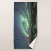 Nature Foto Nord Lights Badehandtuch (Badehandtuch)