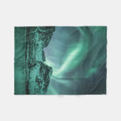 Nature Foto Nord Lights Fleecedecke (Vorderseite (Horizontal))