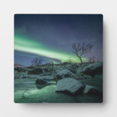 Nature Foto Nord Lights Fotoplatte (Vorderseite)