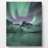 Nature Foto Nord Lights Fotoplatte (Vorderseite)