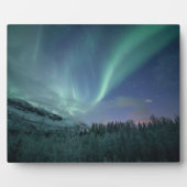Nature Foto Nord Lights Fotoplatte (Vorderseite)