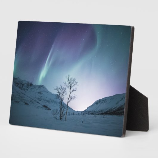 Nature Foto Nord Lights Fotoplatte (Seite)