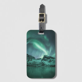 Nature Foto Nord Lights Gepäckanhänger