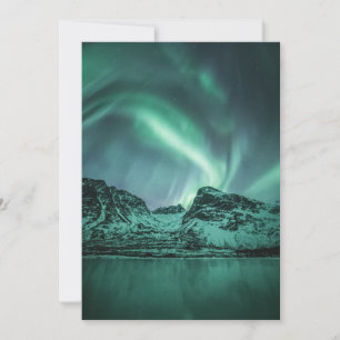 Nature Foto Nord Lights Karte