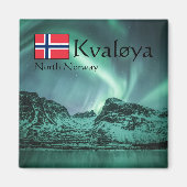 Nature Foto Nord Lights Magnet (Vorne)