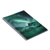Nature Foto Nord Lights Notizblock (Rechte Seite)