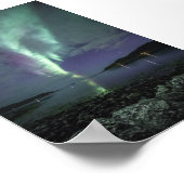 Nature Foto Nord Lights Poster (Ecke)