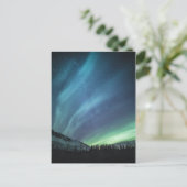Nature Foto Nord Lights Postkarte (Stehend Vorderseite)