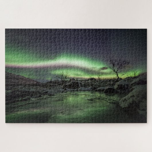 Nature Foto Nord Lights Puzzle (Horizontal)