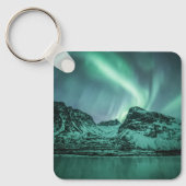 Nature Foto Nord Lights Schlüsselanhänger (Vorderseite)