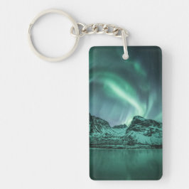 Nature Foto Nord Lights Schlüsselanhänger