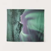 Nature Foto Nord Lights Wandteppich (Vorderseite (Horizontal))